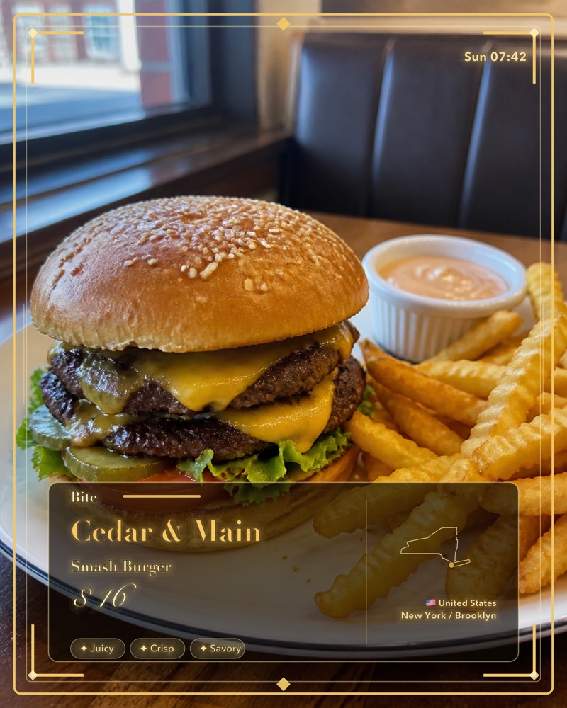 Luxe Bite card