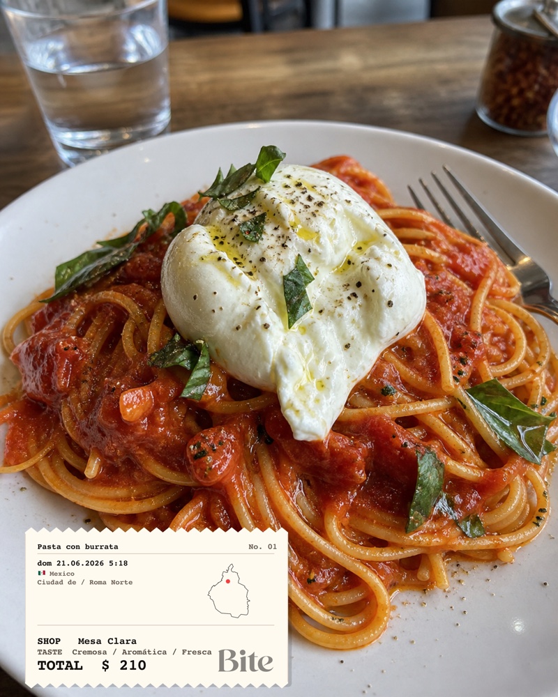 Recibo Bite card