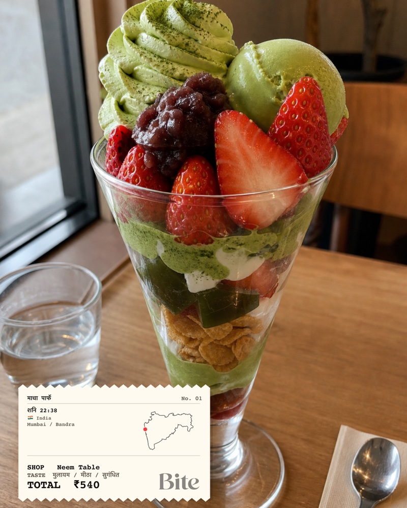 Receipt Bite card