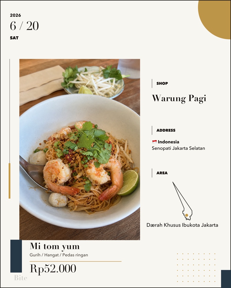 Magazine Bite card